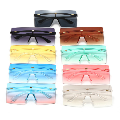 Tinted Rimless Sunglasses