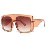 Large Frame Oversized Shield Shades Sunglasses