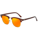 Classic Polarized Half-rim Sunglasses