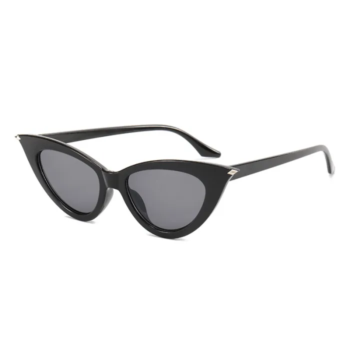 Cat Eye Women Small Triangle Sunglasses