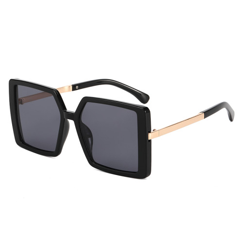 Fashion Square Oversized Gradient Shades Sunglasses