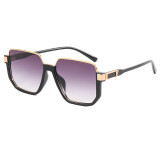 Fashion Half Frame UV400 Sunglasses