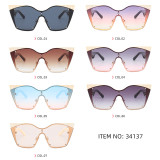 Fashion Oversize Cat Eye Shades Sunglasses
