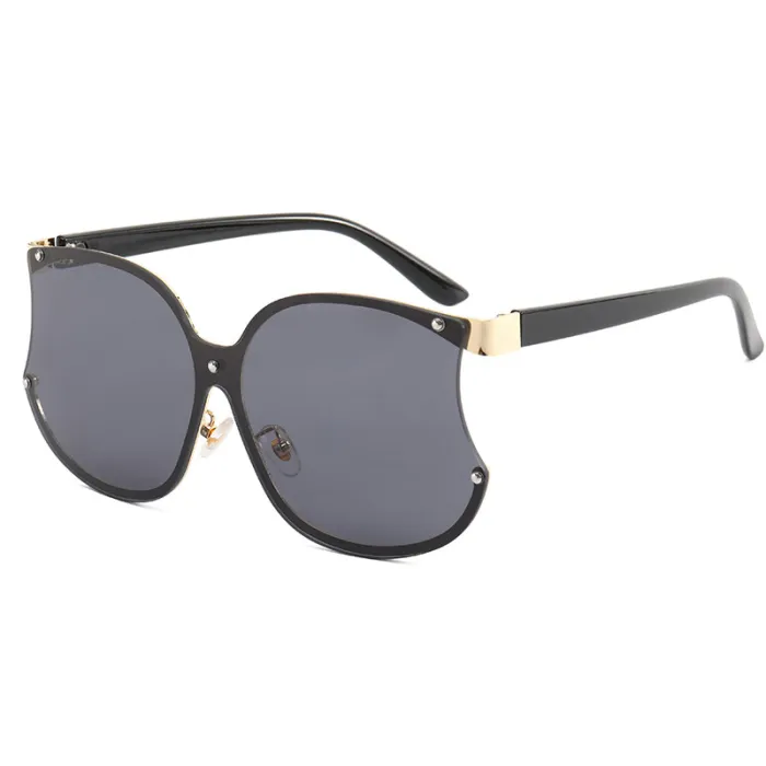 Half Frame UV400 Sunglasses