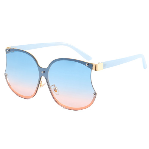 Half Frame UV400 Sunglasses
