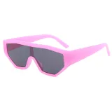 Big Frame Oversized One Pieces Lens Sunglasses