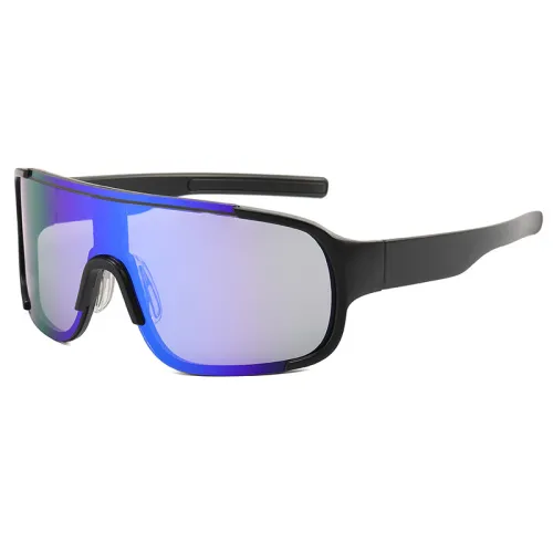 One Piece Lens Oversized Sports Sunglasses