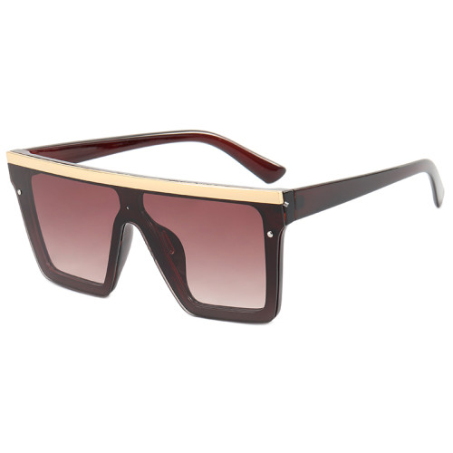 Flat Top Men Women UV400 Sunglasses