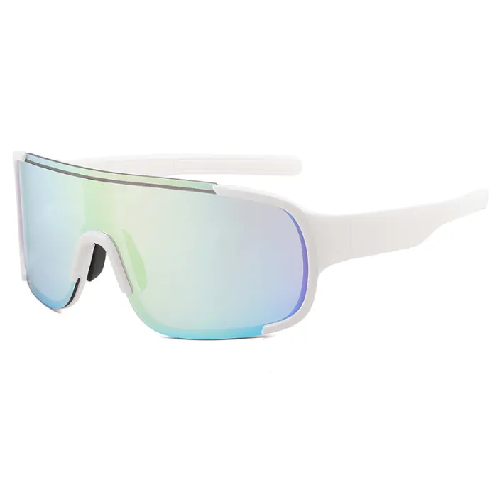 One Piece Lens Oversized Sports Sunglasses