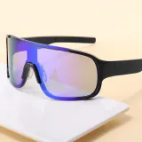 One Piece Lens Oversized Sports Sunglasses