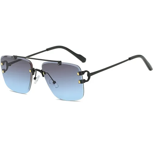 Suqare Rimless Sunglasses