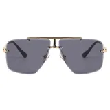Metal Frame UV400 Gradient Shades Sunglasses