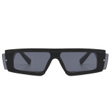 Ladies Vintage Small Rectangle Sunglasses