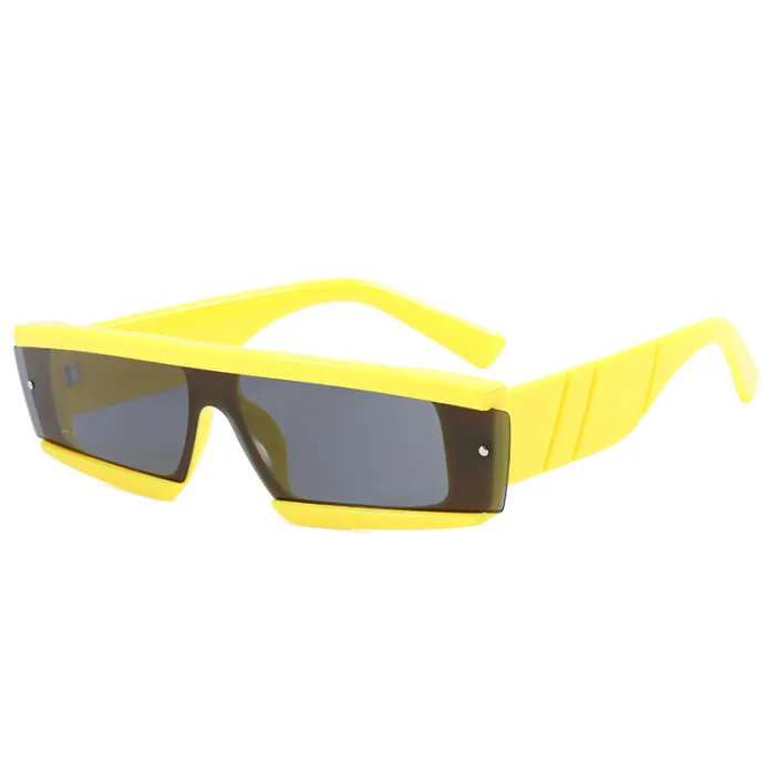 Ladies Vintage Small Rectangle Sunglasses