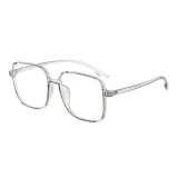 Oversized Square Eyeglass TR90 Frames Anti Blue Light Glasses