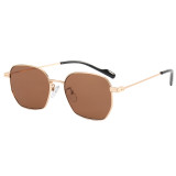 Retro Vintage Metal Frame Men Women UV400 Sunglasses