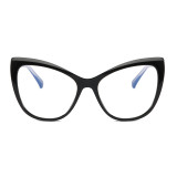 Women Oversize Cat Eye Blue Light Blocking Glasses