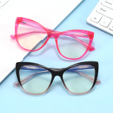Women Oversize Cat Eye Blue Light Blocking Glasses