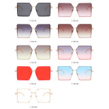 Square Rivet Chain Sunglasses