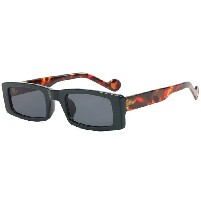 Retro Vintage Rectangle Sunglasses