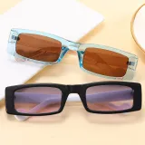 Retro Vintage Rectangle Sunglasses