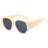 Fashion Retro Vintage Plastic Polygon Shades Sunglasses