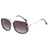 Metal Frame UV400 Gradient Men Shades Sunglasses
