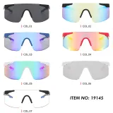 One Piece Lens Oversized Sports Outdoor Sunglasses