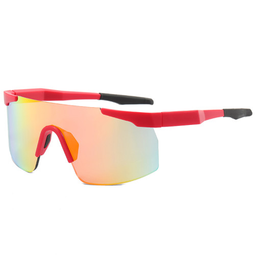 One Piece Lens Oversized Sports Outdoor Sunglasses