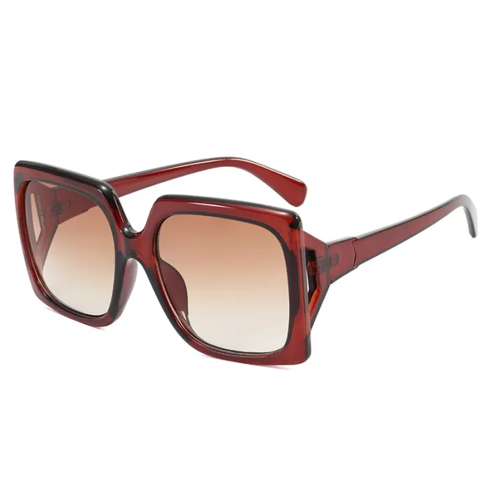 Big Frame Square Oversized Shades Sunglasses