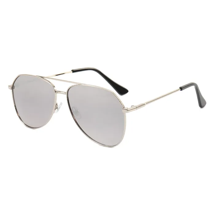 Metal Frame UV400 Gradient Men Shades Sunglasses