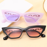 Women's Retro Vintage Small Cat Eye Sunglasses