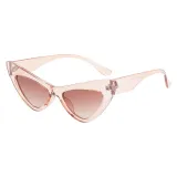 Cat Eye Women Small Triangle Sunglasses
