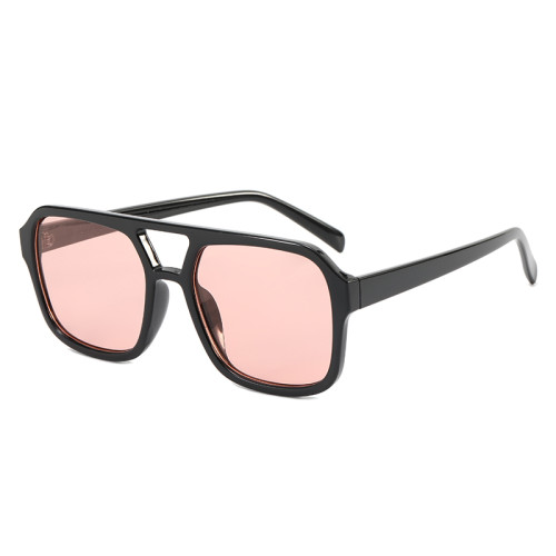 Men Women Square Flat Top Outdoor Sunglasses