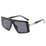 UV400 Flat Top Square Sunglasses