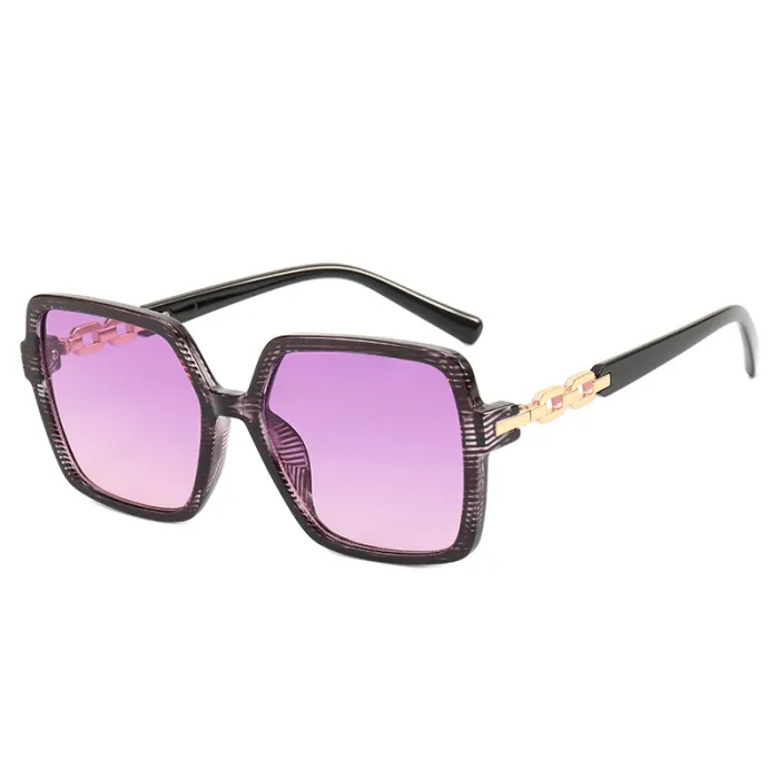Square Oversized Women Gradient Shades Sunglasses