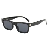 Vintage Flat Top Rectangle Sunglasses
