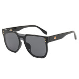 Big Frame Oversize Flat Top UV400 Protection Shades Sunglasses