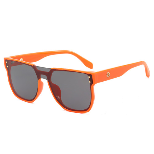 Big Frame Oversize Flat Top UV400 Protection Shades Sunglasses