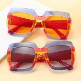 UV400 Big Frame Oversized Square Shades Sunglasses