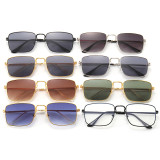 Retro Vintage Metal Frame Men Women UV400 Sunglasses