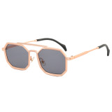 Polygon Shades Metal Frame Sunglasses