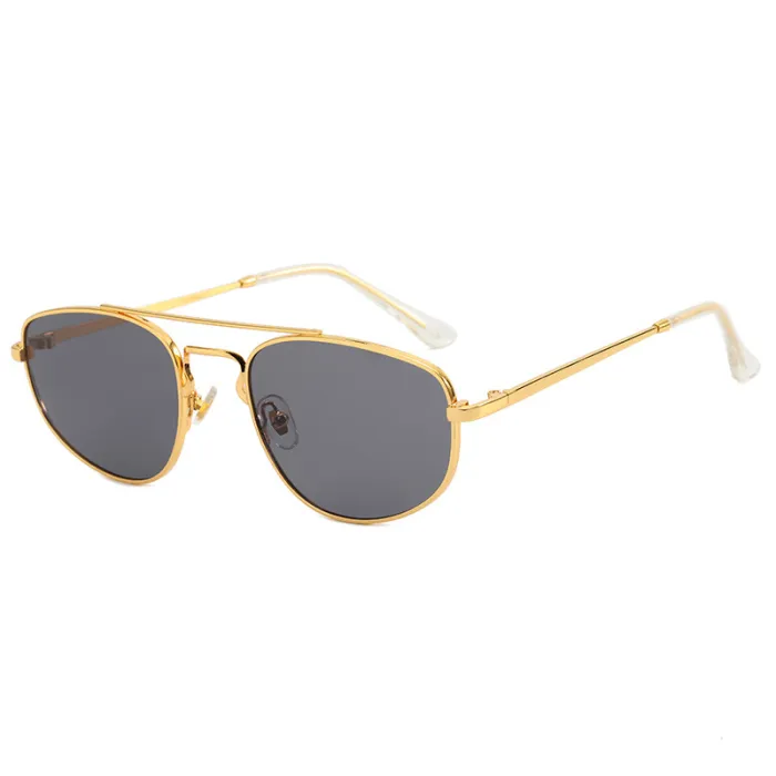 Retro Metal Frame Small Cat Eye Sunglasses
