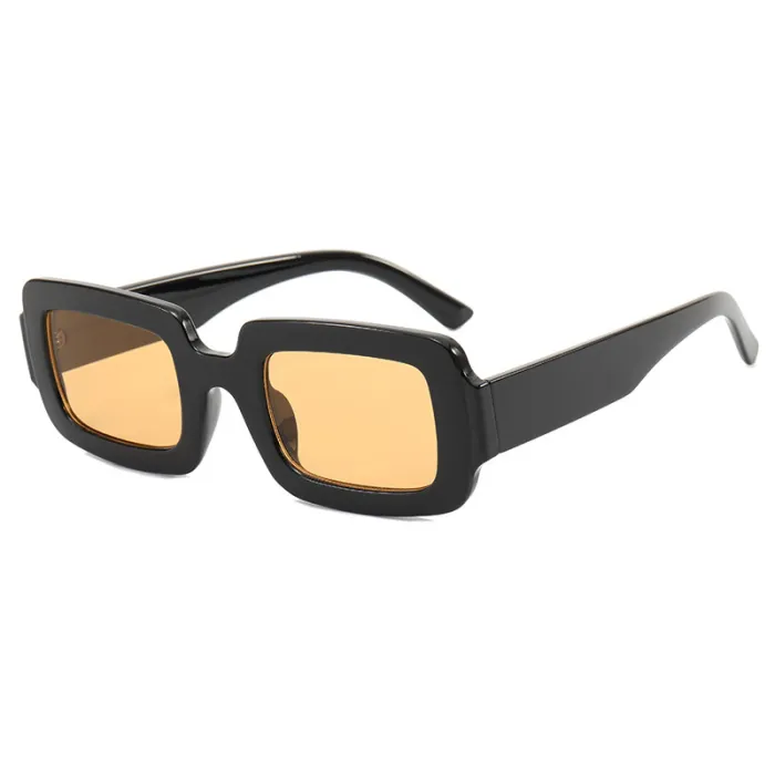 Retro Vintage Rectangle Sunglasses
