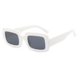 Retro Vintage Rectangle Sunglasses
