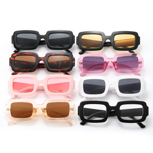 Retro Vintage Rectangle Sunglasses