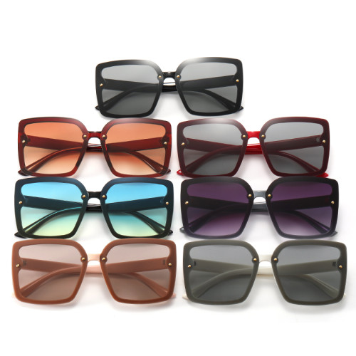 Women Square Gradient Shades Sunglasses