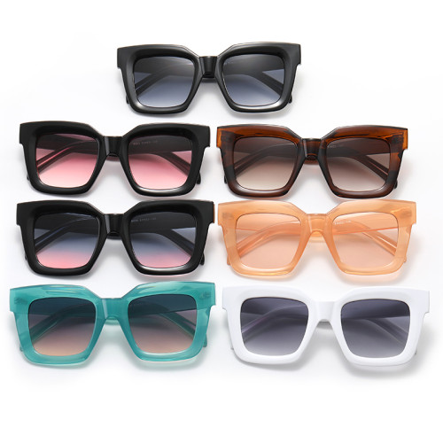 Plastic Square UV400 Shades Sunglasses