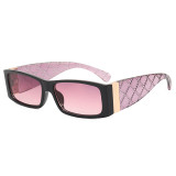 Luxury Retro Rectangle Sunglasses