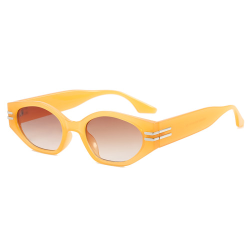 Plastic Small Oval Sunglasses